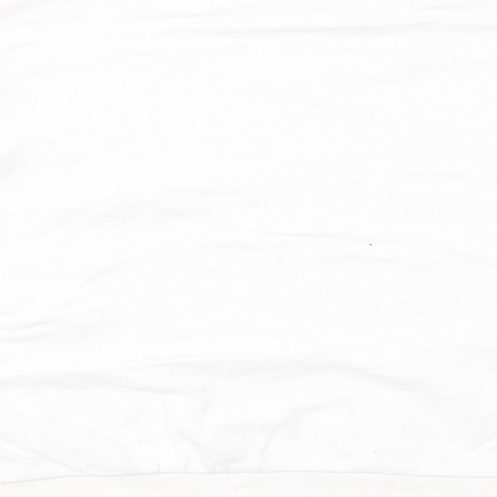 Lee Cooper Womens White Cotton Pullover Sweatshirt Size S Pullover