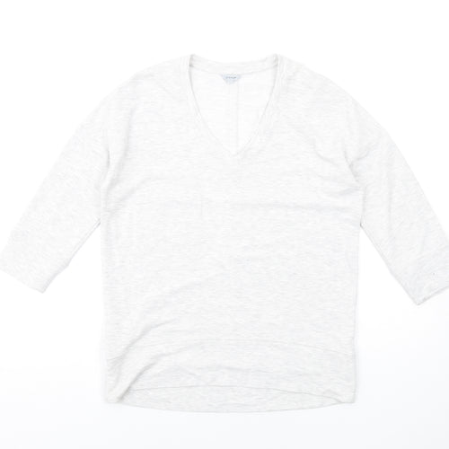 Jigsaw Womens Grey Modal Pullover Sweatshirt Size XS Pullover