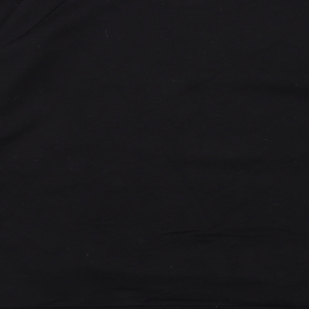 Baukjen Womens Black Houndstooth Viscose Pullover Sweatshirt Size 14 Pullover