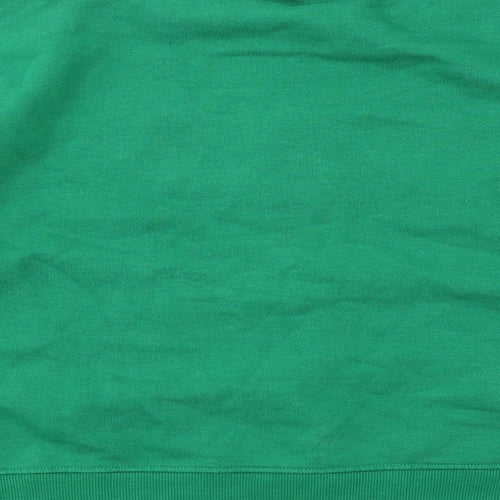 Sofie Schnoor Womens Green Polyester Pullover Sweatshirt Size L Pullover