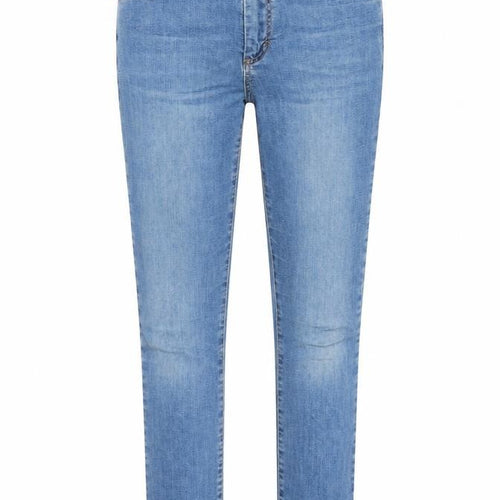 Topshop Womens Blue Cotton Skinny Jeans Size 28 in L26 in Regular Zip
