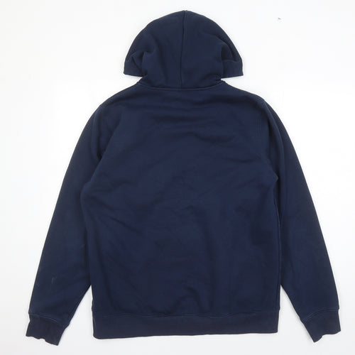 RAB Mens Blue Cotton Full Zip Hoodie Size L