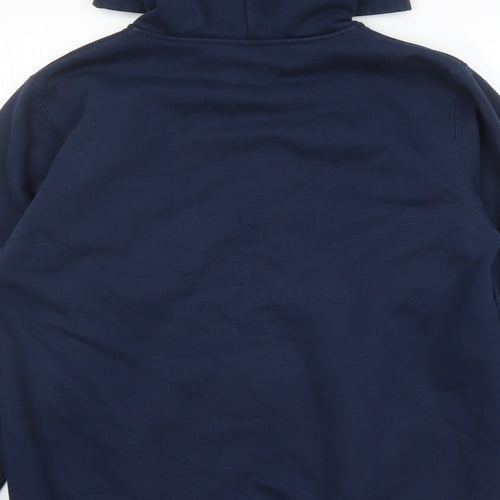 RAB Mens Blue Cotton Full Zip Hoodie Size L