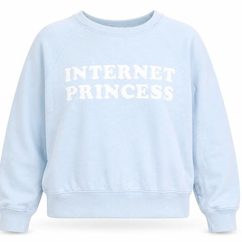 Forever 21 Womens Blue Cotton Pullover Sweatshirt Size S Pullover - Internet Princess