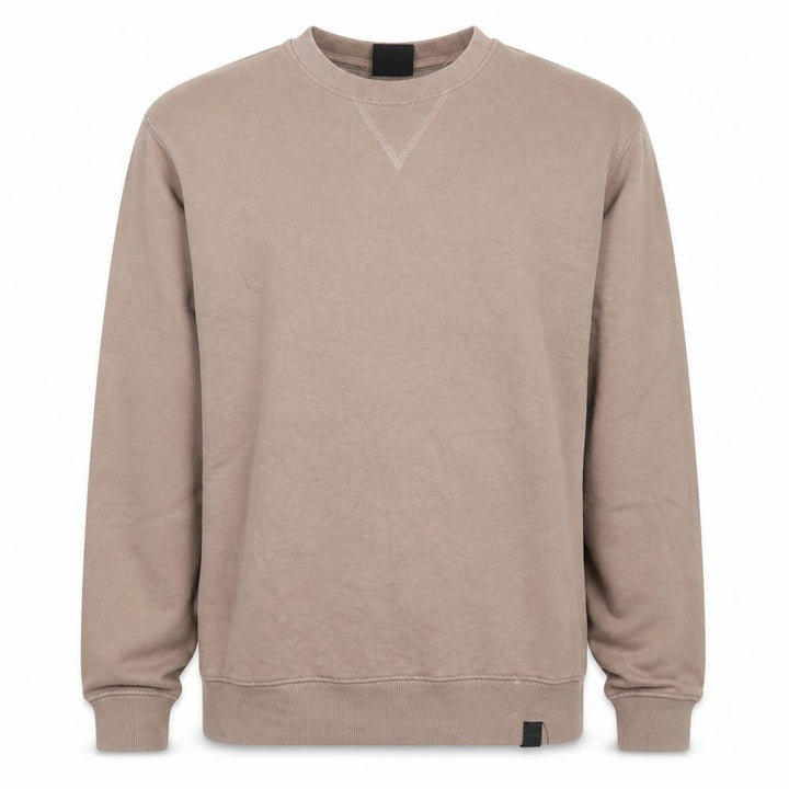 Pull&Bear Mens Brown Cotton Pullover Sweatshirt Size S