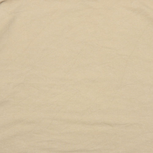 Pull&Bear Mens Brown Cotton Pullover Sweatshirt Size M - Oversized
