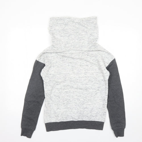 Reebok Mens Grey Cotton Pullover Sweatshirt Size XS