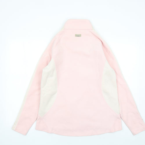 Jack Murphy Womens Pink Jacket Size 16 Zip - Pockets
