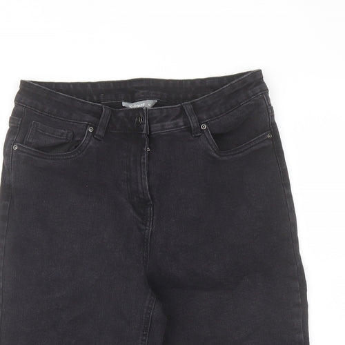 Nut,eg Womens Beige Cotton Bermuda Shorts Size 12 L12 in Regular Button
