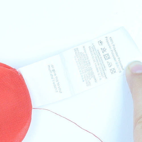 Women's Red Flare Long Skirt Size 4