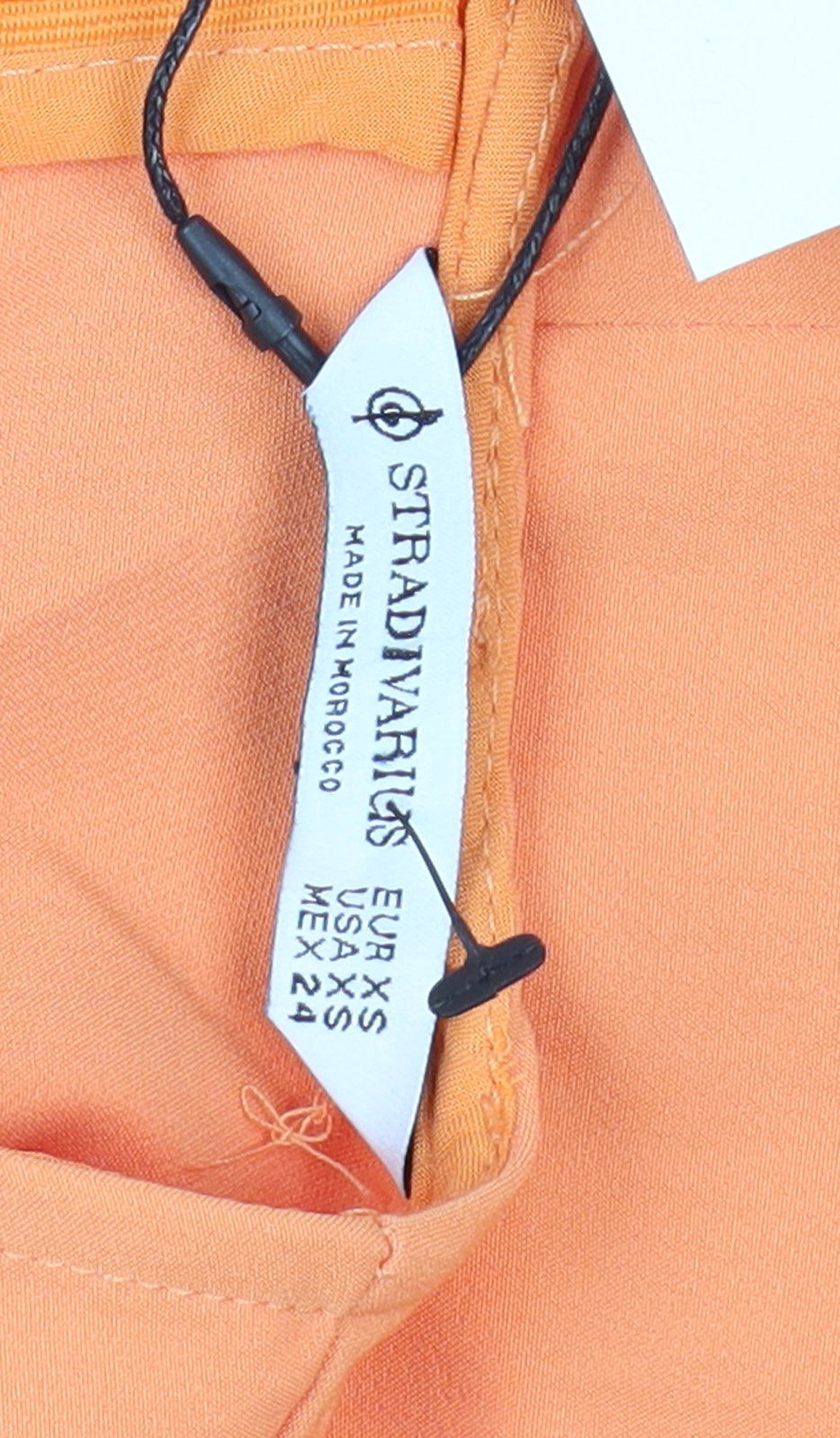 Stradivarius Women's Orange Sheath Dress Size 6