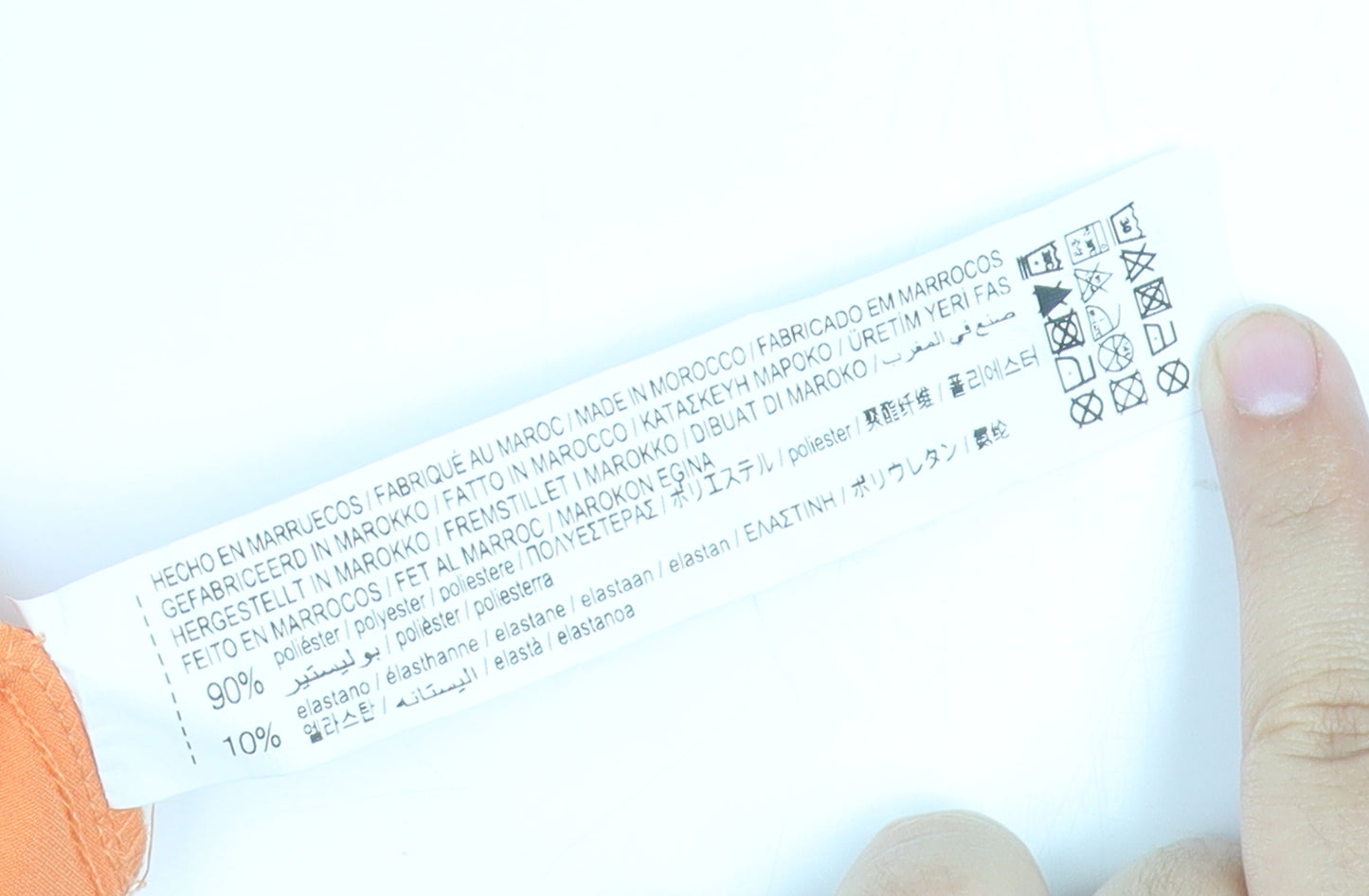 Stradivarius Women's Orange Sheath Dress Size 6