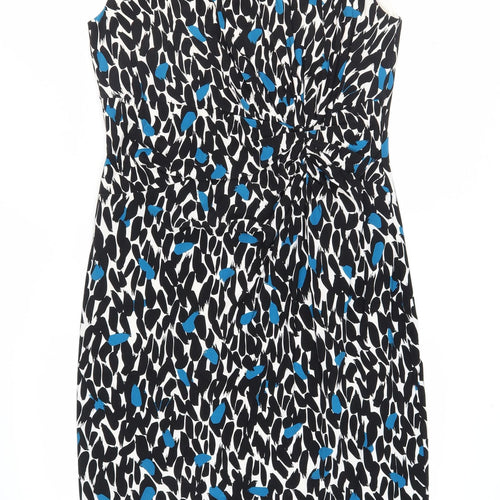 Precis Petite Women's Sleeveless Multicoloured Sheath Dress