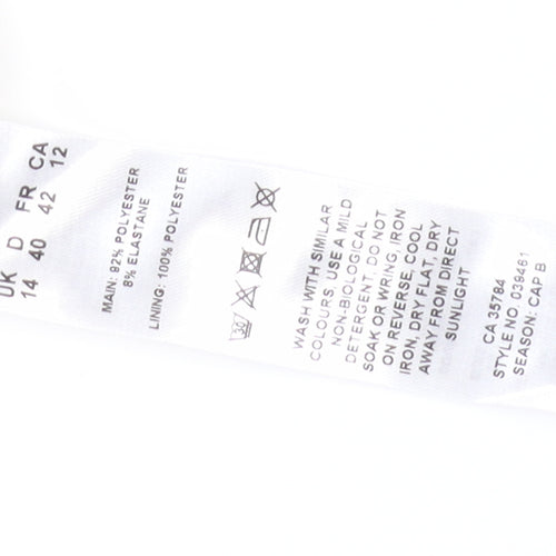 Precis Petite Women's Sleeveless Multicoloured Sheath Dress