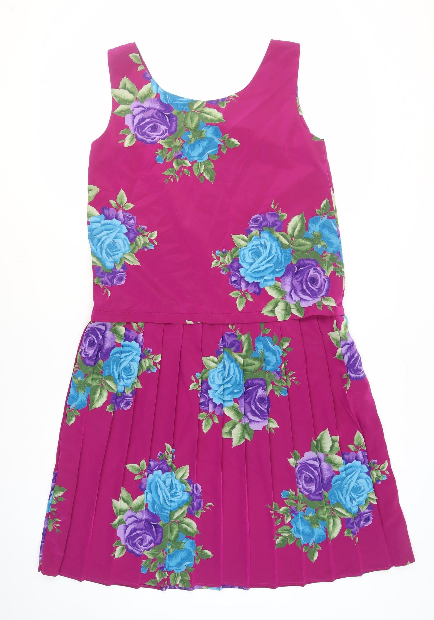 Romara Women's Multicoloured Floral Dress, Size 14