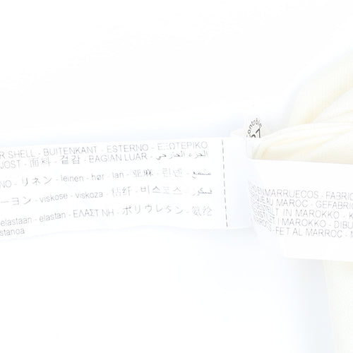 Zara Women's Multicoloured Strapless Bodycon Dress M