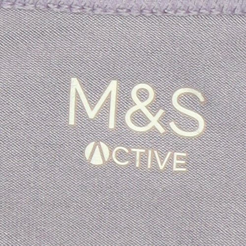 Marks and Spencer Womens Purple Tank Top, Activewear Size 16