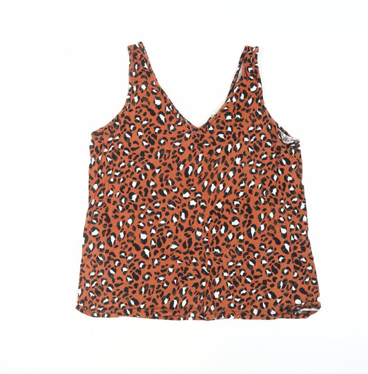 Warehouse Women's Multicoloured Animal Print Camisole