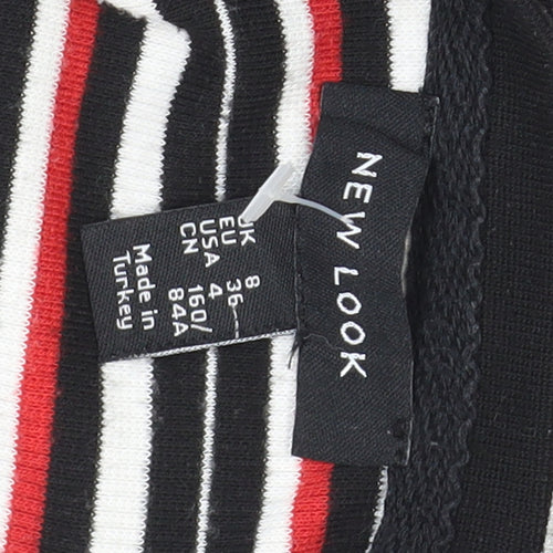New Look Women's Striped Bodycon Dress, Size 8