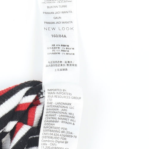 New Look Women's Striped Bodycon Dress, Size 8