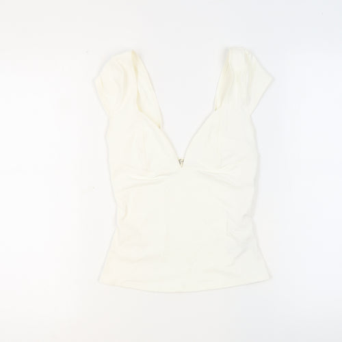 Free People Women's White Camisole Top Size S