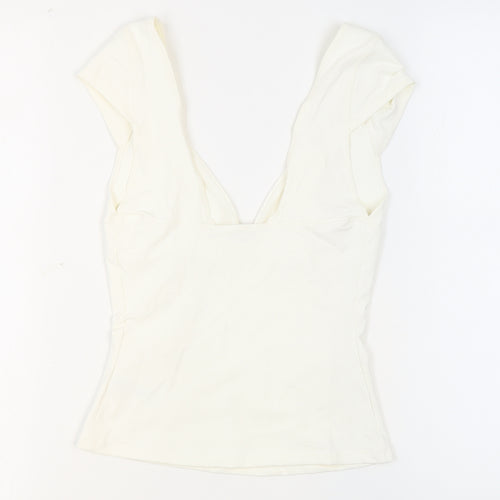 Free People Women's White Camisole Top Size S