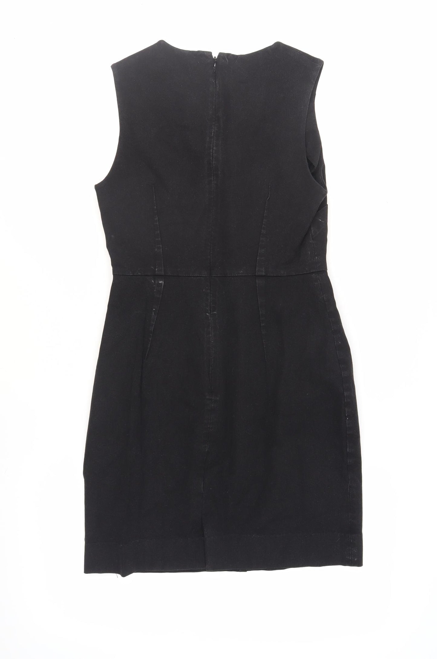 Banana Republic Women's Black Sheath Dress Size 10