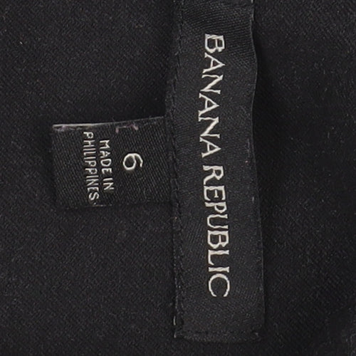 Banana Republic Women's Black Sheath Dress Size 10