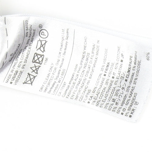 Banana Republic Women's Black Sheath Dress Size 10