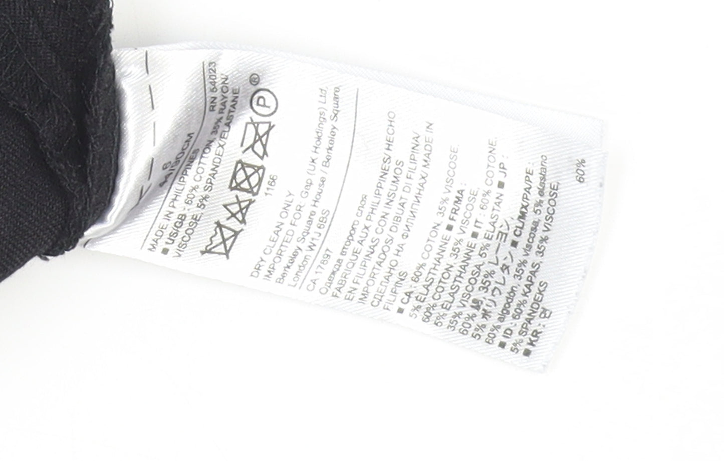 Banana Republic Women's Black Sheath Dress Size 10