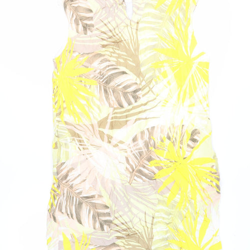 Wallis Women's Multicoloured Shift Dress Size 14