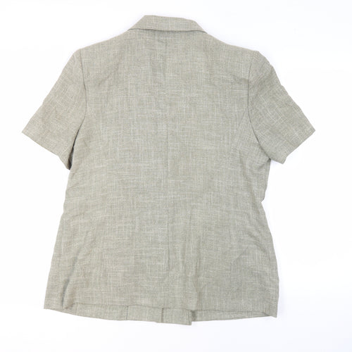 Perrie Women's Beige Collared Shirt Size 18