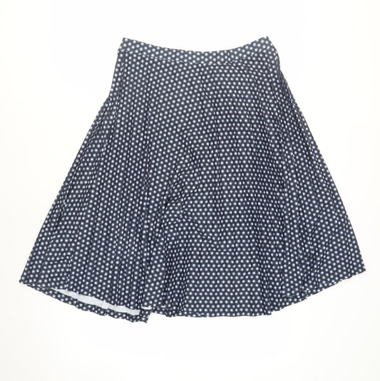 Marks & Spencer Women's Blue A-Line Skirt Size 16