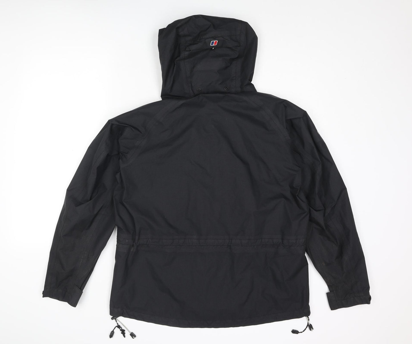 Berghaus Womens Black Rain Coat Coat Size 12 Zip