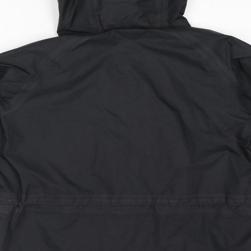 Berghaus Womens Black Rain Coat Coat Size 12 Zip