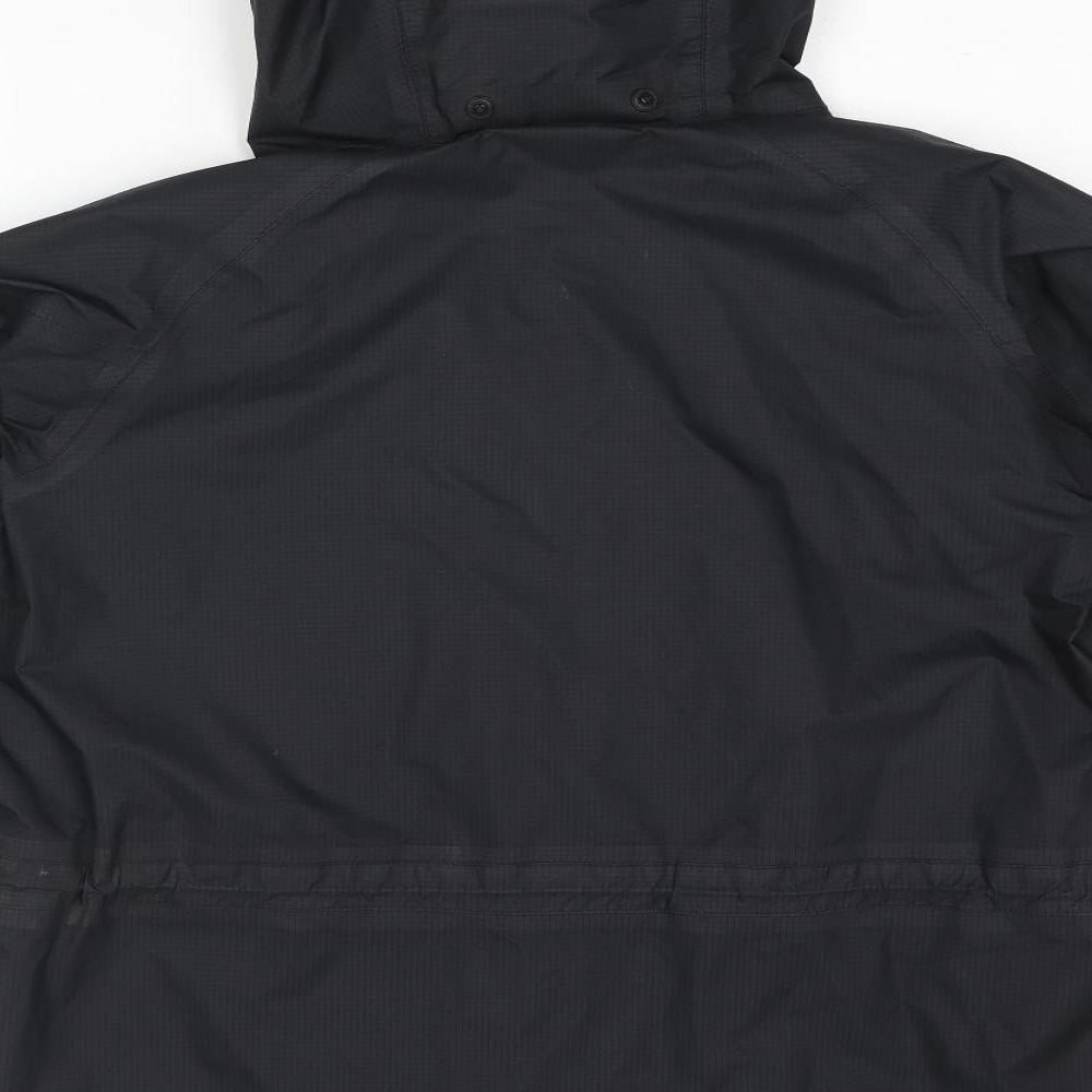 Berghaus Womens Black Rain Coat Coat Size 12 Zip