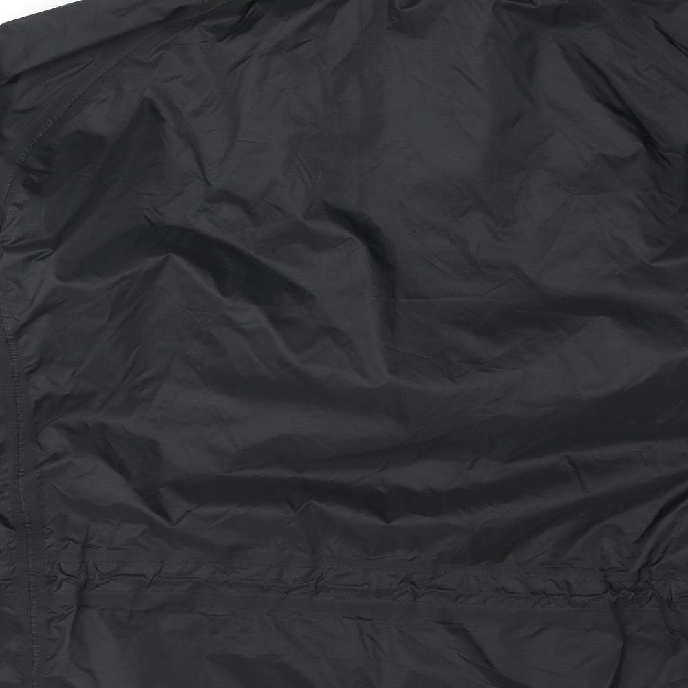 Craghoppers Mens Black Rain Coat Coat Size XL Zip