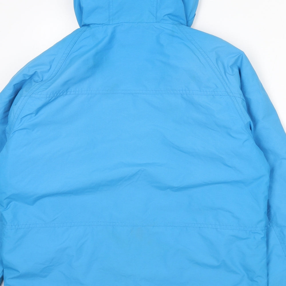 Fox Mens Blue Jacket Coat Size M Zip