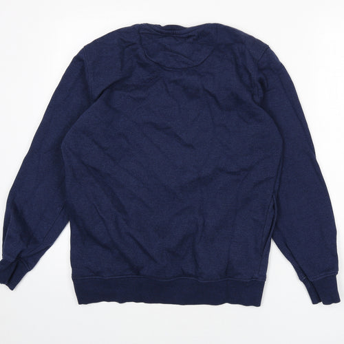 Byford Mens Blue Polyester Pullover Sweatshirt Size M - London