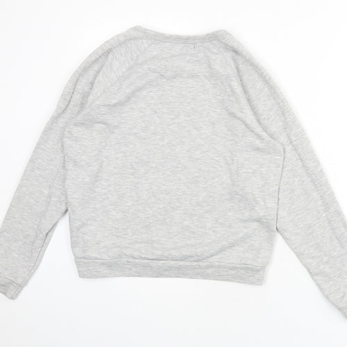 MINKPINK Womens Grey Cotton Pullover Sweatshirt Size S Pullover - Rum & Rodeos