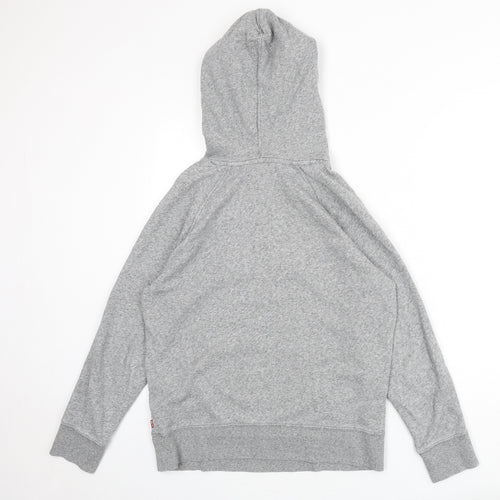 Levi's Mens Grey Cotton Pullover Hoodie Size XS
