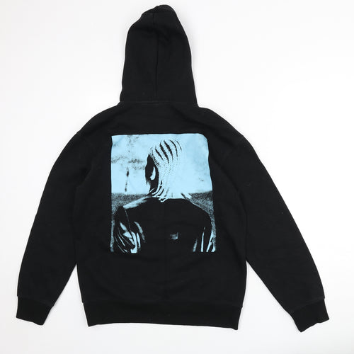 H&M Womens Black Cotton Pullover Hoodie Size S Pullover - N.Y. Neighbors