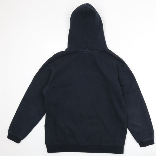 Superdry Mens Blue Cotton Pullover Hoodie Size S