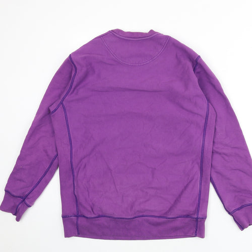 Good Measure Mens Purple Cotton Pullover Sweatshirt Size M
