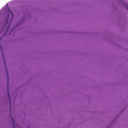 Good Measure Mens Purple Cotton Pullover Sweatshirt Size M