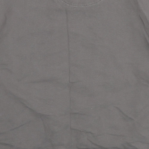 Jack Wills Mens Grey Cotton Pullover Sweatshirt Size L