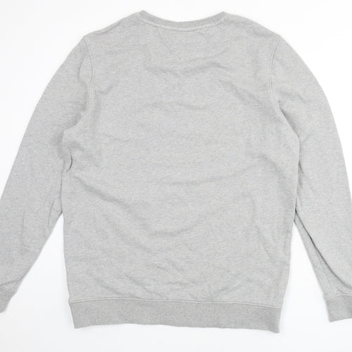 Tommy Hilfiger Mens Grey Cotton Pullover Sweatshirt Size 2XL