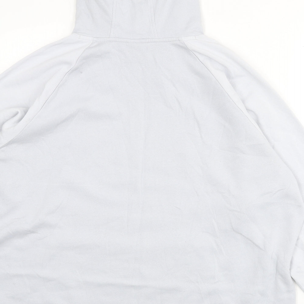 Under armour Mens Grey Cotton Pullover Hoodie Size 2XL