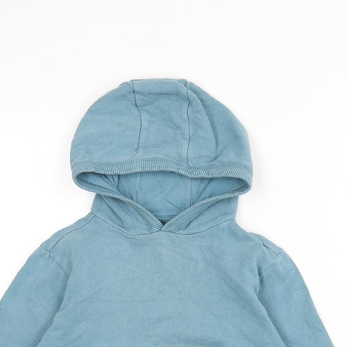 NEXT Boys Blue Cotton Pullover Hoodie Size 8 Years Pullover