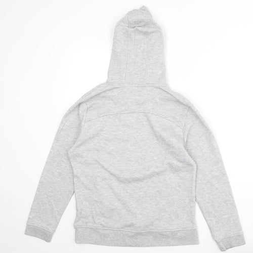 LA Gear Womens Grey Polyester Pullover Hoodie Size 12 Pullover
